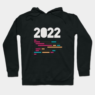 In 2022 develop your skill in programming and development. Hoodie